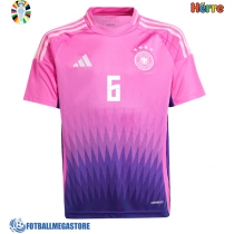 Fotballdrakt Herre Tyskland Joshua Kimmich #6 Bortedrakt EM 2024 Kortermet